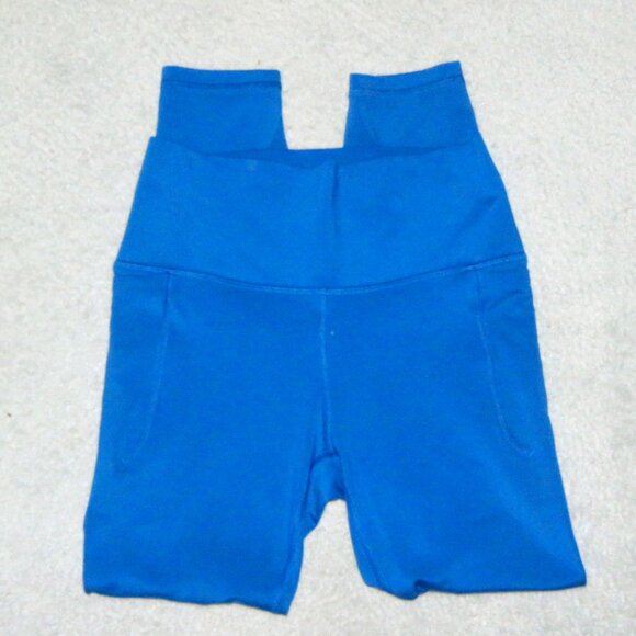 Under Armour Sz Small Blue 426 Athletic Leggings Style 1382525 - Picture 1 of 16